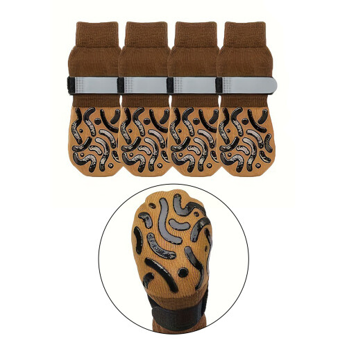 4 Lose schöne Socken mit grünem Augenmuster, modische-M 1