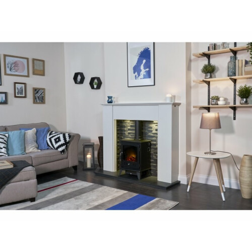 Adam Adam Aviemore Electric Stove in Black 1