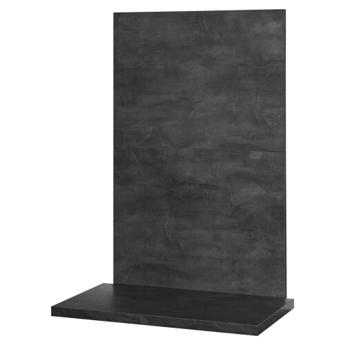 Acantha x2 Tile & Hearth Set in Slate Venetian Plaster Effect