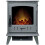 Adam Adam Aviemore Electric Stove in Grey Enamel 1