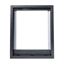 Large Cat Doors Soft Flap Weatherproof Door For Cats Dogs Black Size L SnapIn Panel Easy Install On Doors Walls