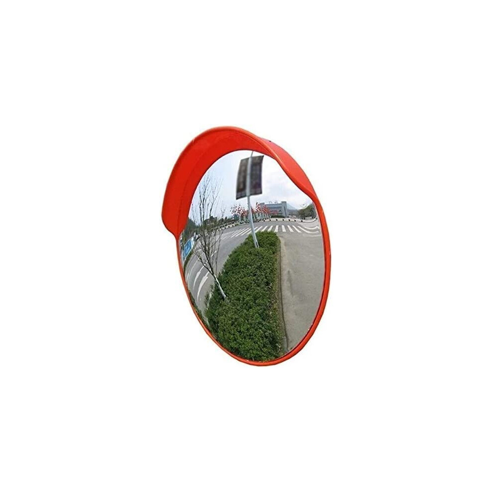 Convex Safety Mirror, Round Traffic Mirror, 130 Wide Angle Blind Spot Mirror With Pole Mount (60Cm) 9426802347135