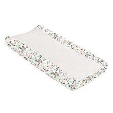 Changing Mat Cover Super Soft Breathable Flowers Changing Table Cover Changing Mat Cover for Babies Boys and Girls