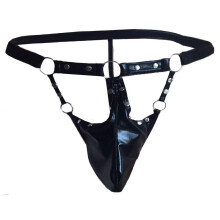 Latex Lingerie For Men  Elasticity Underwear Briefs Sexy Leather