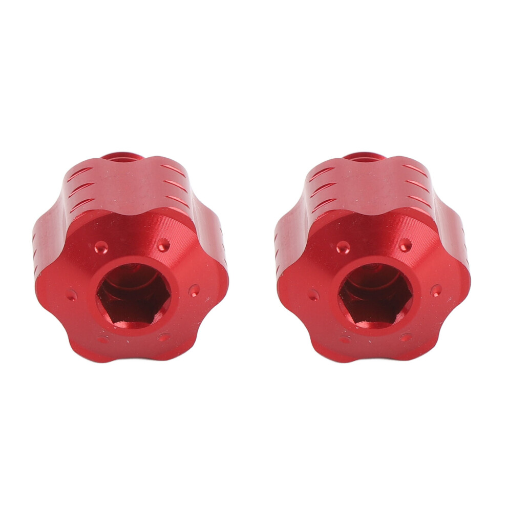 2Pcs 8Mm Aluminum Alloy Mirror Hole Plugs For Motorcycle Rearview Side Mirror Red 7901382941840
