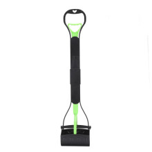Foldable dog poop scoop, Firm abdominal muscles, Lightweight long handle, Easy to clean and for outdoor use