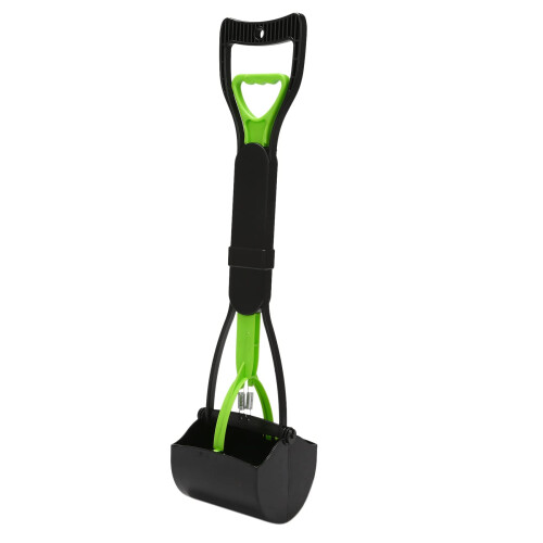 Pooper scooper for dog poop, with long handle, odorless