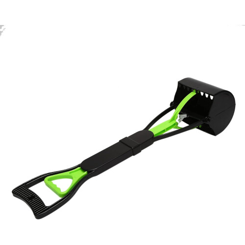 Pooper scooper for dog poop, with long handle, odorless 2