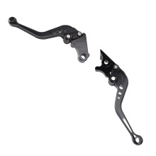 Verstellbare Kupplungs- und Bremshebel aus Aluminumlegierung für GB350S CB350 RS Schwarz