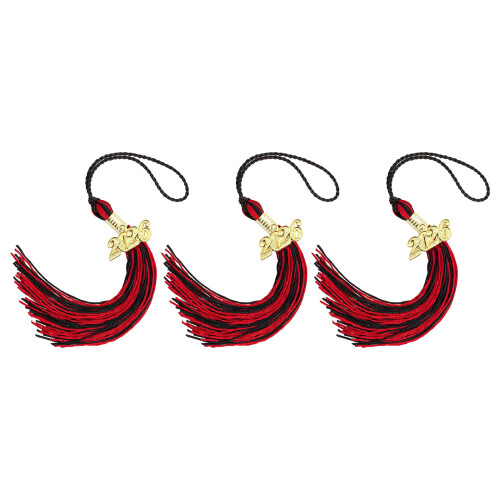 Rayon Graduation Tassels 2026 Edition Secure-red and black