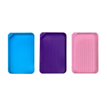 3Pcs Craft Beads Organiser Stackable Plastic Storage-Type A