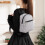 Practical Bubble Gauche Backpack Comfortable Shoulder-Black 7