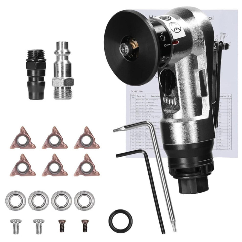 Chamfering Deburring Metal 30000Rpm Circle Pneumatic Chamfering Tool 45 Degree Handheld Metal Deburring Ref: 9585 9365049988162