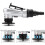 Pneumatic mini chamfering tool with replaceable blade inserts and bearings, 45degree air chamfering deburring tool Ref: 1577 3