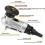 Pneumatic mini chamfering tool with replaceable blade inserts and bearings, 45degree air chamfering deburring tool Ref: 1577 4