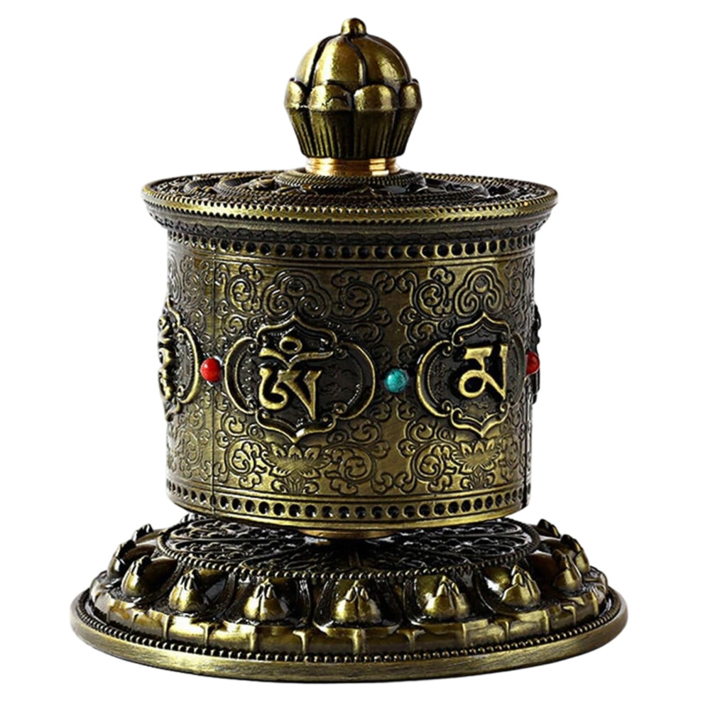 Bronze Tibetan Prayer Wheel Spinnings Prayer Wheel For