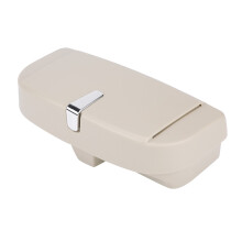 Organizador de visera para coche, caja de almacenamiento de gafas de sol, función de adsorción magnética, accesorios interiores, ajuste universal,