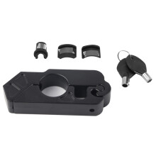 Lucchetto per manubrio moto resistente alla corrosione, lucchetto universale per moto, dimensioni compatte, facile installazione, cavo in acciaio