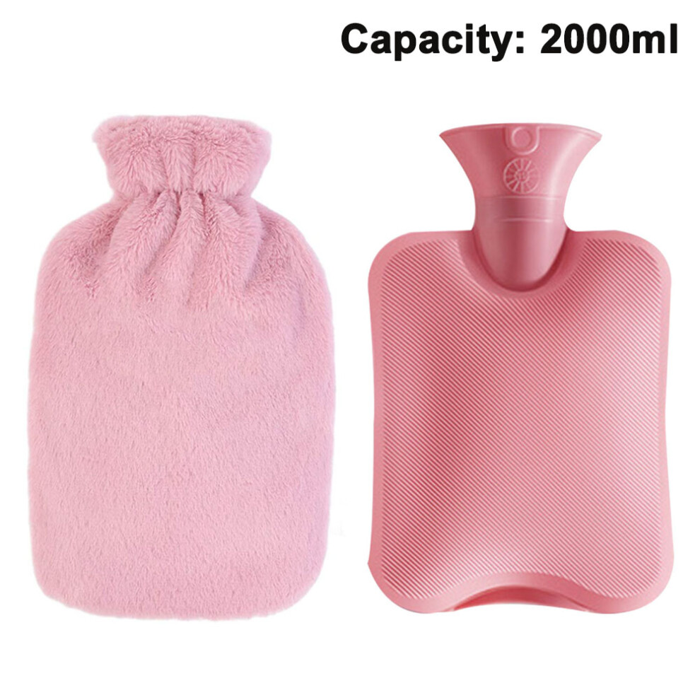 Versatile Hot Water Bottle, Heat Retention, Thickened Pvc For Good Sealing