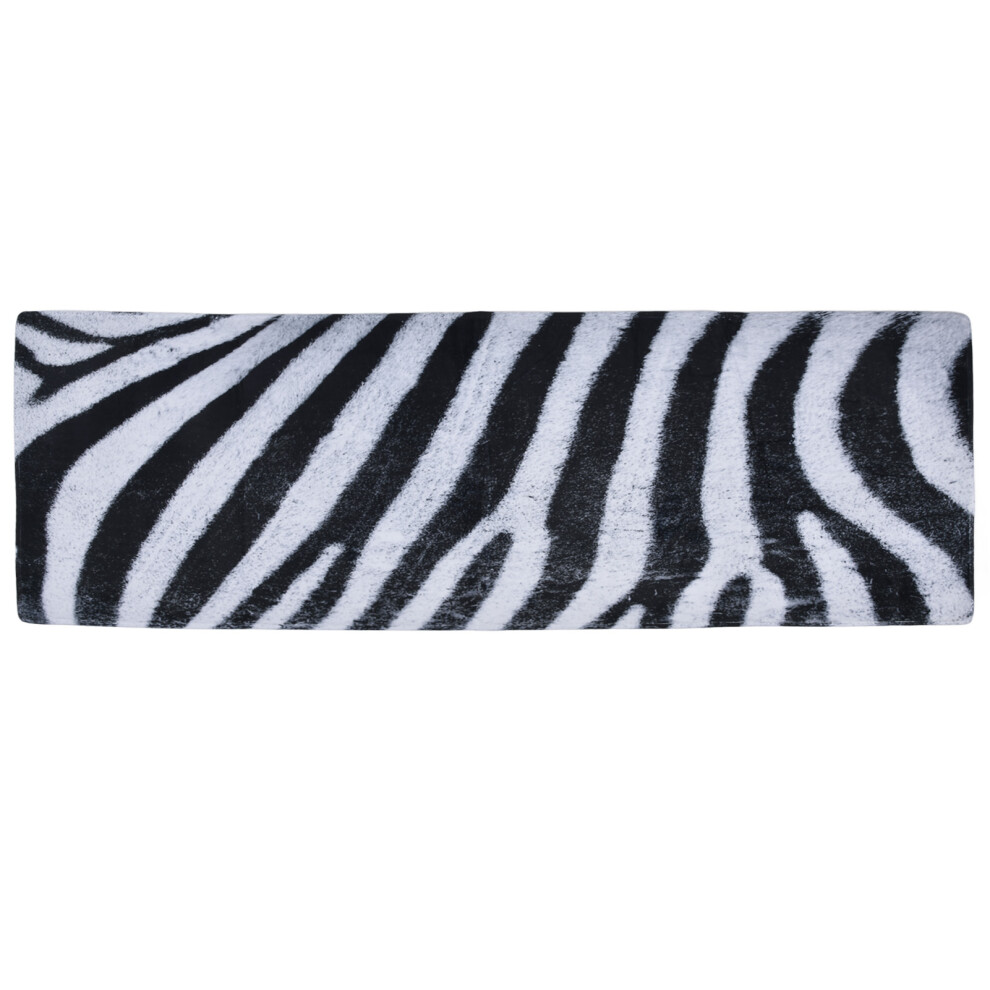 Innovative Desk Mat: Zebra Print Gaming Mouse Pad, Abrasion Resistant Extended Surface, Microfiber For Smooth Operations 9468298820709