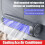 Φορητός ανεμιστήρας κλιματιστικού με οθόνη αφής LED 3 ταχυτήτων, επαναφορτιζόμενη 3