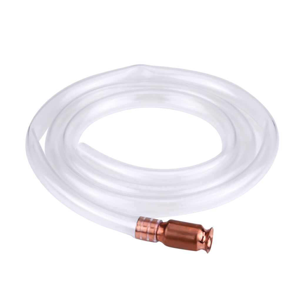 Fuel-Resistant Shaker Siphon Hose With Built-In Pump, Self Priming Liquid Transfer Tool For Gasoline Oil Water, 180Cm Industrial-Strength Glass Ball 9437117548186