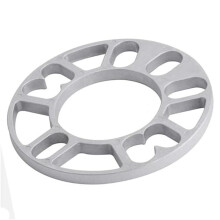 Car Wheel Spacers Set 3mm10mm Black Aluminum Hub Shims Fits 4x100 5x114.3 5x120 Improves Stability