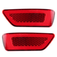 Achterbumper reflector, eenvoudig te installeren, voldoet aan de veiligheidsnormen, DOT-gecertificeerd, SAE-gecertificeerd, hoogwaardig materiaal,