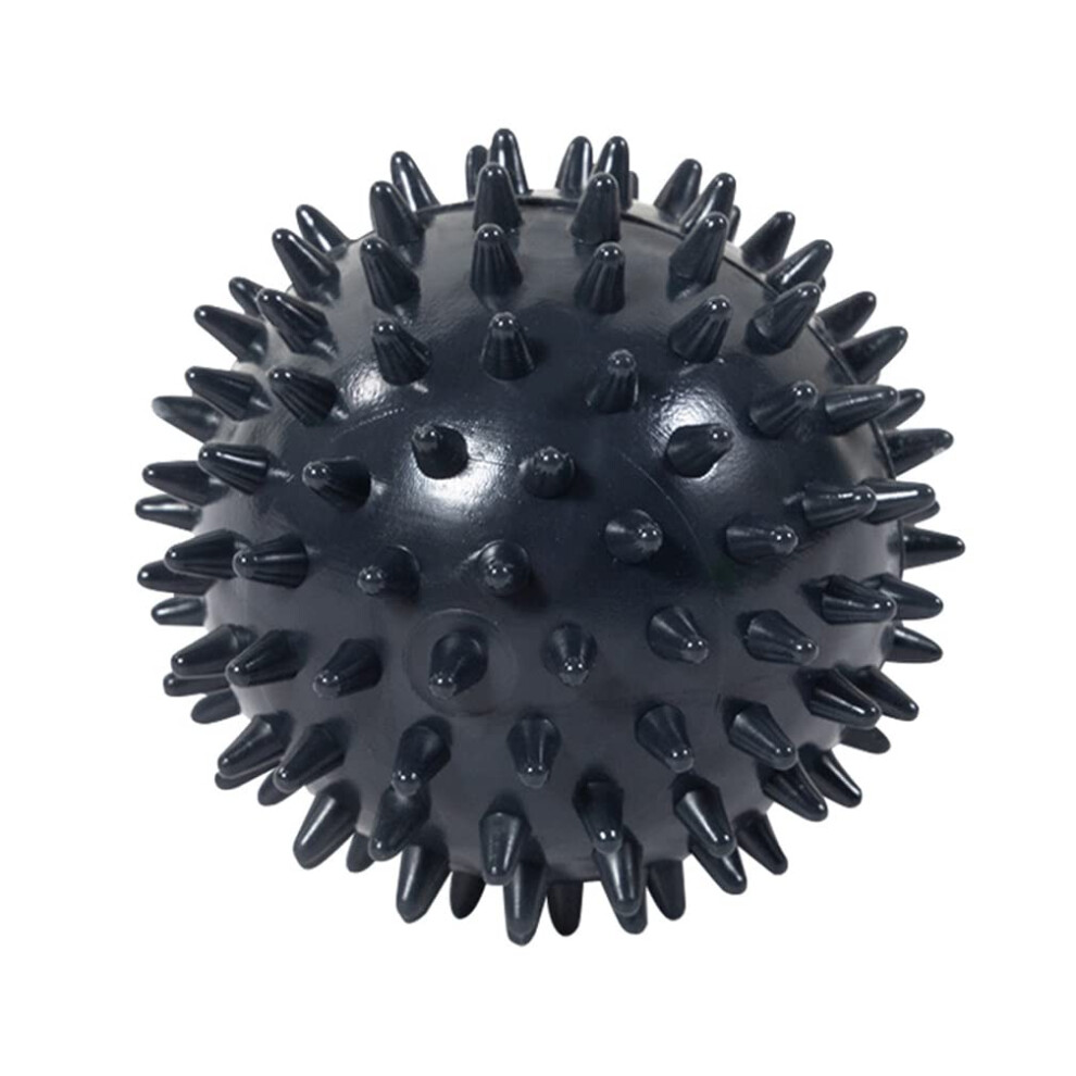 Hedgehog Ball Massage Ball with Nubs Back Self Massage Roller Black