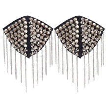 Plastic Metal Felt Shoulder Epaulettes For Garment Upcycling And