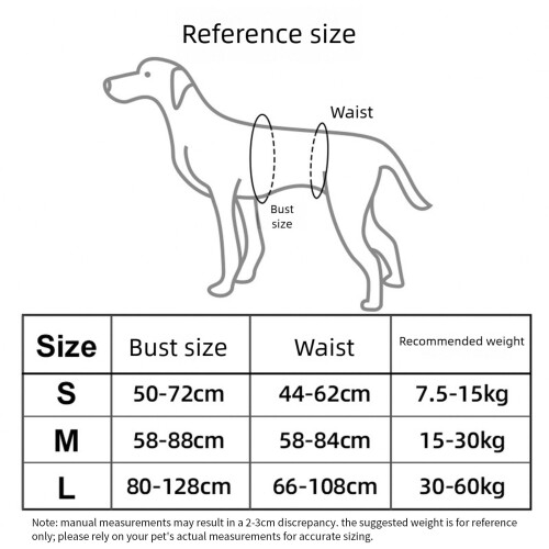 Polyester Mobility Harness Support Strap For Senior Dog Easy-L 2