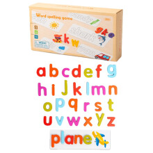 Alphabet Spelling Toy, Toddler Learning Puzzle, Alphabet Word Game