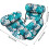 Inflatable Pool Hammock  Inflatable Float for Adults  Lounger with Backrest, Green 5