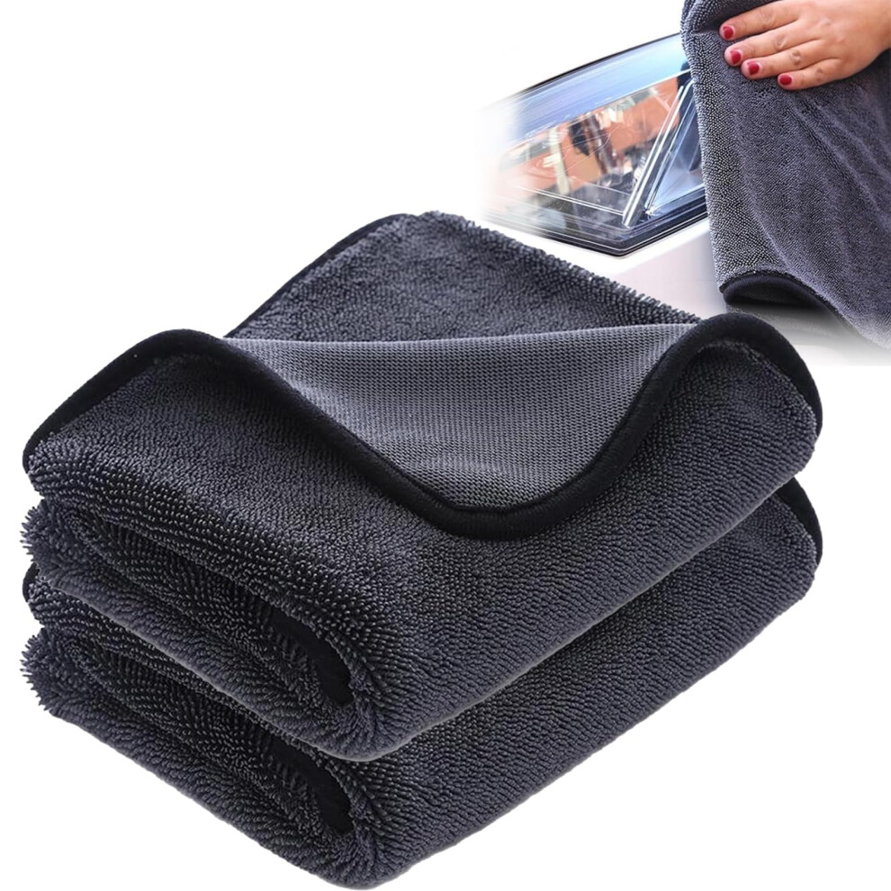Wipes Drying Cloth 40X60cm Microfiber Car Drying Towel, Ultra Soft, Quickdry, Streak Cleaning For Cars (2Pack) 9189345931659