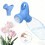 Bottle Sprayer Nozzle Reduces Water Usage Efficient Face-Blue 5