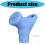 Bottle Sprayer Nozzle Reduces Water Usage Efficient Face-Blue 4