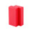 8 Stück Haltbarkeit Magnetische Flaggengewichte Silikone-Rot 1