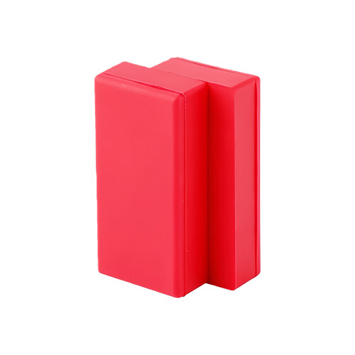 8 Stück Haltbarkeit Magnetische Flaggengewichte Silikone-Rot