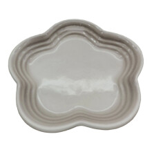 Small Ceramics Dish in Elegant Plums Blossoms Style-cardamom