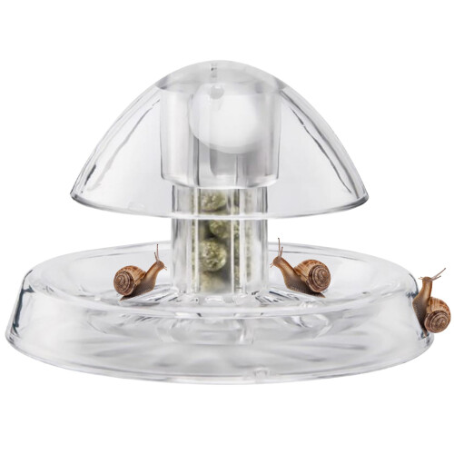 Aquarium Snail Trap, Clear, Lightweight Plastic Fish for Home