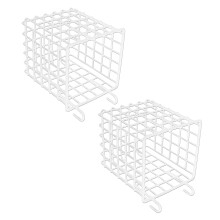 Lot de 2 paniers métalliques polyvalents, parfaits pour le-M