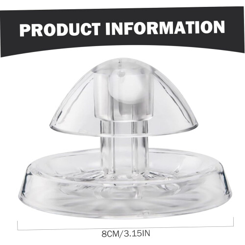 Aquarium Snail Trap, Clear, Lightweight Plastic Fish for Home 1
