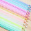 30 starpatterned crepe paper strips Ref: 4755 1