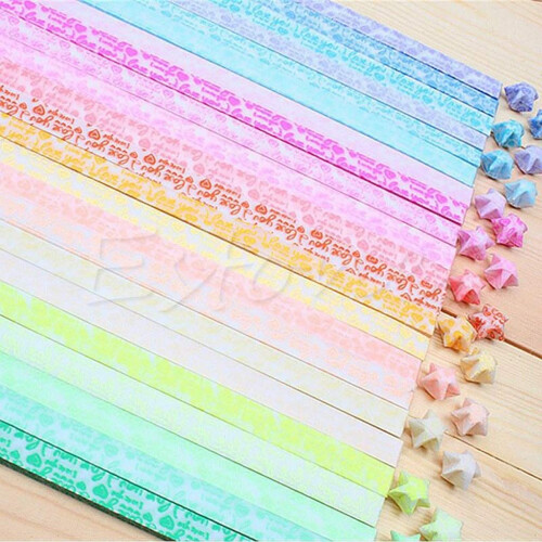 30 starpatterned crepe paper strips Ref: 4755