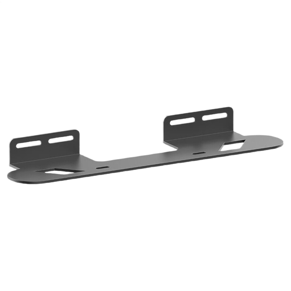 Soundbar Wall Mount Shelf Under Tv, Carbon Steel Speaker Storage Rack, Remote And Router Compatible, Fratina 9189345931871