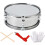 13 Inch Snare Drum Set Adjustable Strap  Percussion Marching Drum Drumsticks for Learning and Performing Music silver 1