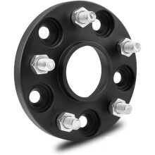 20mm Aluminum Alloy Wheel Spacers 5x108 63.4mm Black Hub Centric for Ford Focus Stability