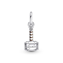 Charms Marvel Sterling Silver Signs, Shapes Symbols