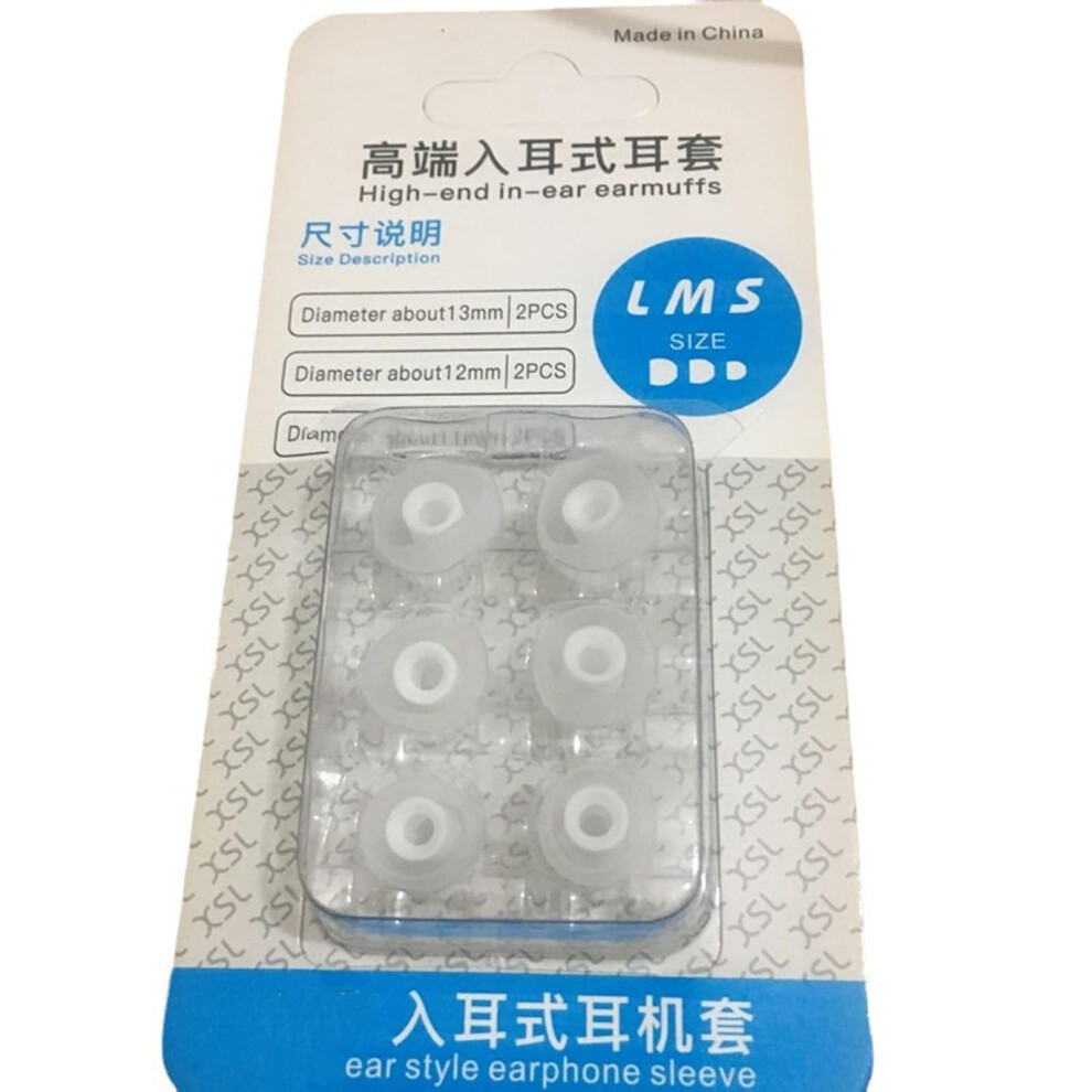 Soft Silicone Ear Tips For Earbuds Noise Isolation Replacement Inear Tips Compatible With Most Earphones 9189345931932