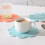 Thermische waarschuwingen Siliconen placemat-Roze 7